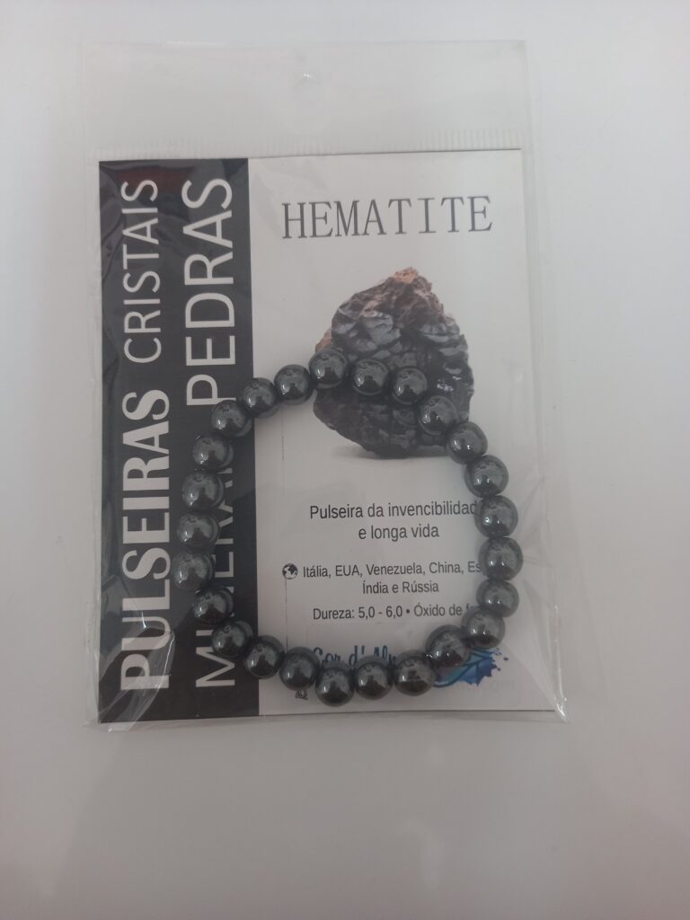 Pulseira Pedra Hematite